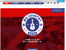 Tablet Screenshot of bigcountrybash.com